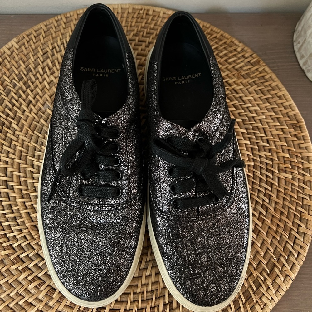 Saint Laurent Black Sneakers 38